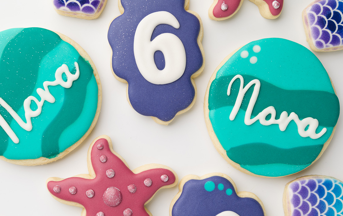 Nora's 6th Birthday Cookies