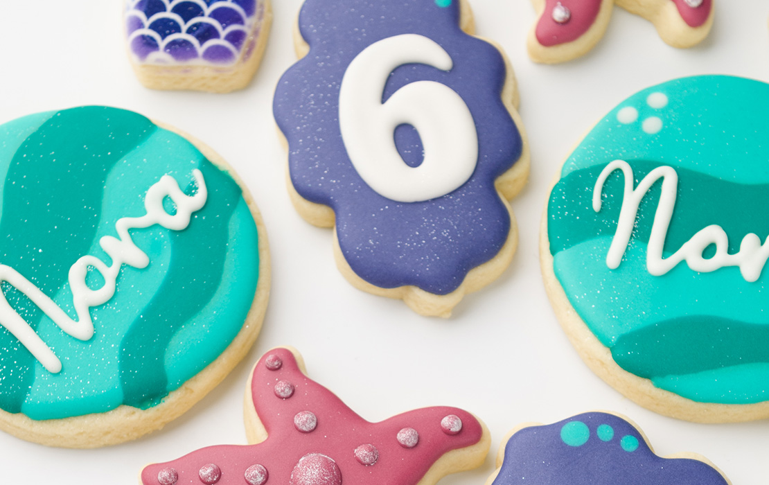 Nora's 6th Birthday Cookies