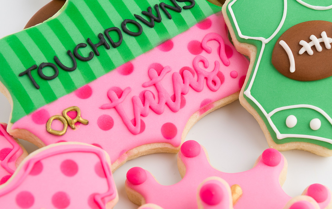 Touchdown or Tutus Cookies